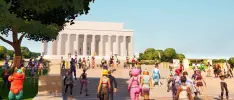 Recrean el discurso de Martin Luther King Jr. en Fortnite y los usuarios trolean