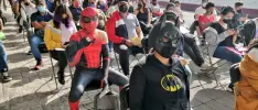 Estado de México premia a quien vaya a vacunarse con cosplay