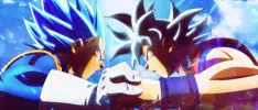 Vegeta Ultra Ego y Goku Ultra Instinto pelean en esta increíble animación