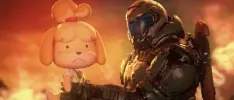 Doom Slayer celebra su llegada a Smash junto a Canela