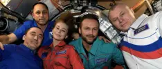 Cineastas rusos concluyen el rodaje de la primera película filmada en el espacio