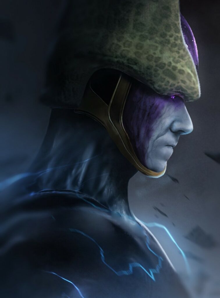 Tom-Hiddlestone-se-convierte-en-Cell-en-un-increible-arte-de-Dragon-Ball