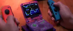 Alguien modificó un GBA SP para funcionar como un Switch