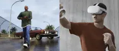 Hay un modo VR oculto en GTA: The Trilogy
