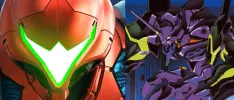 Ilustración muestra cómo sería el crossover entre Evangelion y Metroid