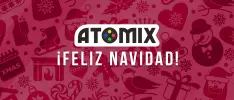 ¡Atomix te desea una muy feliz navidad!