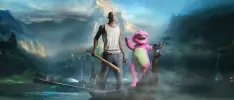 CJ y Barney llegan a God of War con un mod