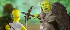 Homero, Shrek y el Burro invaden Elden Ring gracias a los mods