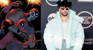 Bad Bunny como el muerto en Spider-Man