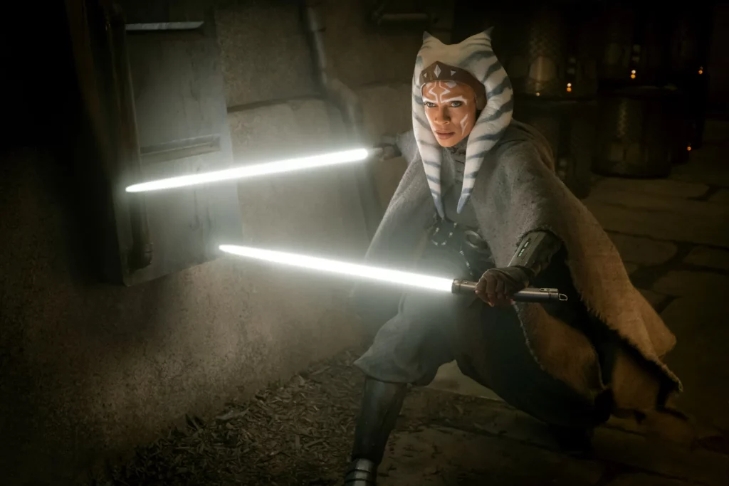 Rosario2520Dawson2520Ahsoka2520Tano2520lightsabers