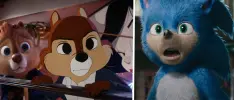El Sonic feo hará un cameo en la nueva película de Chip & Dale