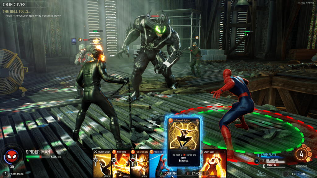 Marvel_s Midnight Suns – Screenshots – Spider-Man vs. Fallen Venom-min
