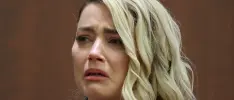 Amber Heard da sus declaraciones tras terminar el juicio contra Johnny Depp