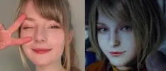 Ésta es la modelo que le da vida a Ashley en el remake de Resident Evil 4