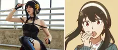 Modelo rusa sorprende con su versión de Yor Forger de Spy X Family
