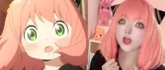 Modelo china nos muestra un encantador cosplay de Anya
