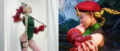 Modelo Estadounidense recrea a Cammy de Street Fighter mediante cosplay