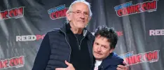 Actores de Back to the Future tienen emotiva reunión
