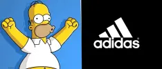 Adidas pone a la venta unos tenis con el meme más conocido de Homero Simpson