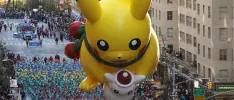 Pokémon se hace presente en el desfile de Acción de Gracias