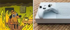 Consola Xbox logra sobrevivir a un incendio