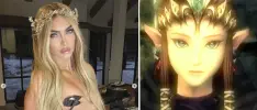 Megan Fox sorprende a los fans con su cosplay de Zelda
