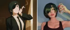 Modelo sorprende a fans de Chainsaw Man con cosplay de Himeno