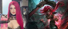 Modelo nos muestra su cosplay de Katarina de LoL