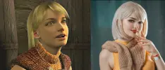 Modelo hace cosplay de Ashley de Resident Evil 4