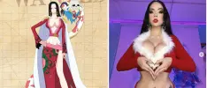 Modelo de Ecuador hace cosplay de Boa Hancock de One Piece