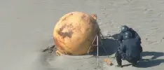 ¿Qué era la misteriosa bola de la playa japonesa?