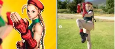 Modelo de Chile sorprende con cosplay de Cammy de Street Fighter