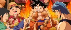 Llega a streaming crossover de Dragon Ball, One Piece y Toriko