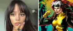 Jenna Ortega se viste como personaje de los X-Men