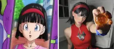 Modelo mexicana sorprende con cosplay de Videl de DB