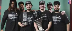 Dux Infinitos de la ciudad de México cierra una temporada histórica al ganar el campeonato NBA 2k League 3v3