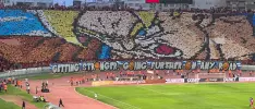 Aparece mosaico de Goku en las gradas de Marruecos