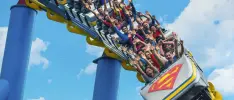 Importante montaña rusa de México sufre fallas