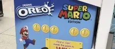 Se anuncian galletas Oreo edición de Super Mario