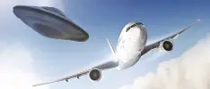Toman video de supuesto OVNI siguiendo a un avión