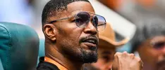 Reaparece Jamie Foxx por primera vez en público desde su hospitalización