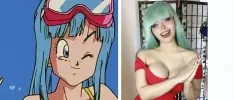 Modelo Mexicana hace cosplay de Maron de Dragon Ball