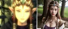IA nos muestra a la princesa Zelda en versión realista