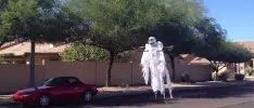 Drone fantasma asusta a gente en Brasil por Halloween