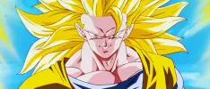 Dan razón del cabello amarillo de los Super Saiyajín