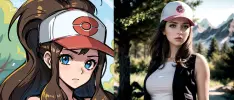 Así se vería Hilda de Pokémon Black & White en la vida real