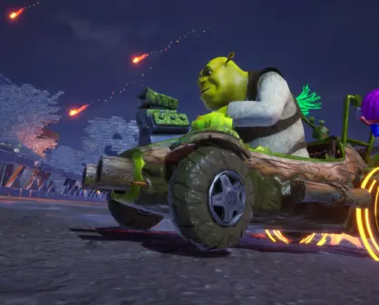 Muestran gameplay de DreamWorks All-Star Kart Racing