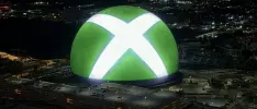 Arena de Las Vegas toma forma del logo de Xbox