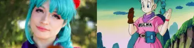 Modelos sorpresa con nostálgico cosplay de Bulma