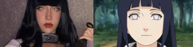 Modelo española hace cosplay de Hinata